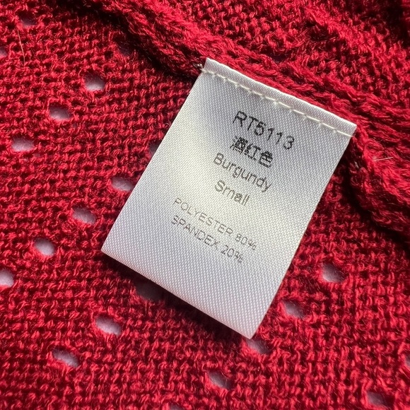 Lightweight Cardigan Knit Open Front Hollow Out Tassel Crochet Loose Sweater - Picture 9 of 9